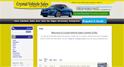 Desktop Screenshot of crystalvehiclesales.com